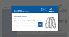 Desktop Screenshot of owellbodycare.com